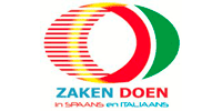 Logo Zaken doen in Spaans en Italiaans
